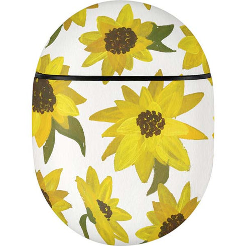 Cat Coq Sunflower Acrylic Google Pixel Buds Skin